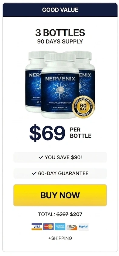 
Nervenix - 3 Bottle